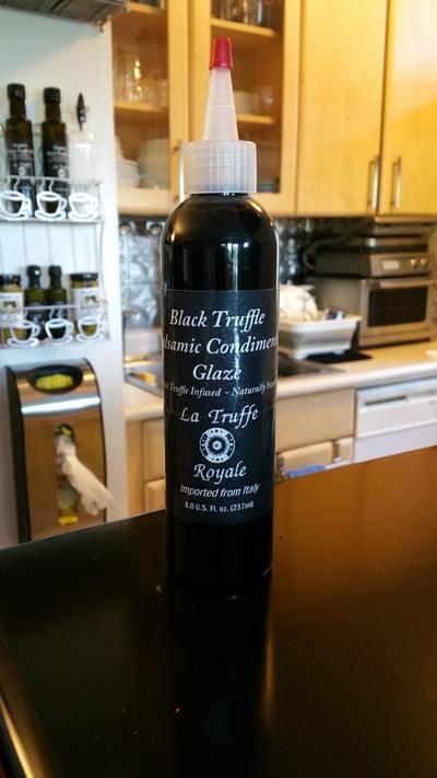black truffle balsmaic glaze